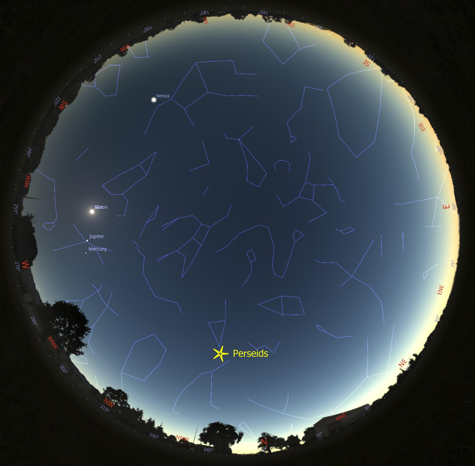 Reykjavik Perseids vs total solar eclipse 2026