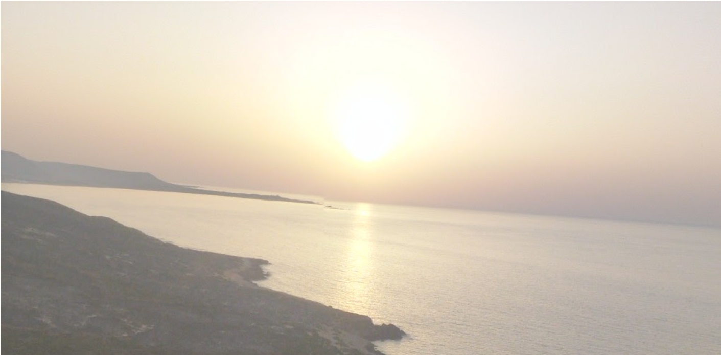 Sunset Cape Blanc August Tunisia