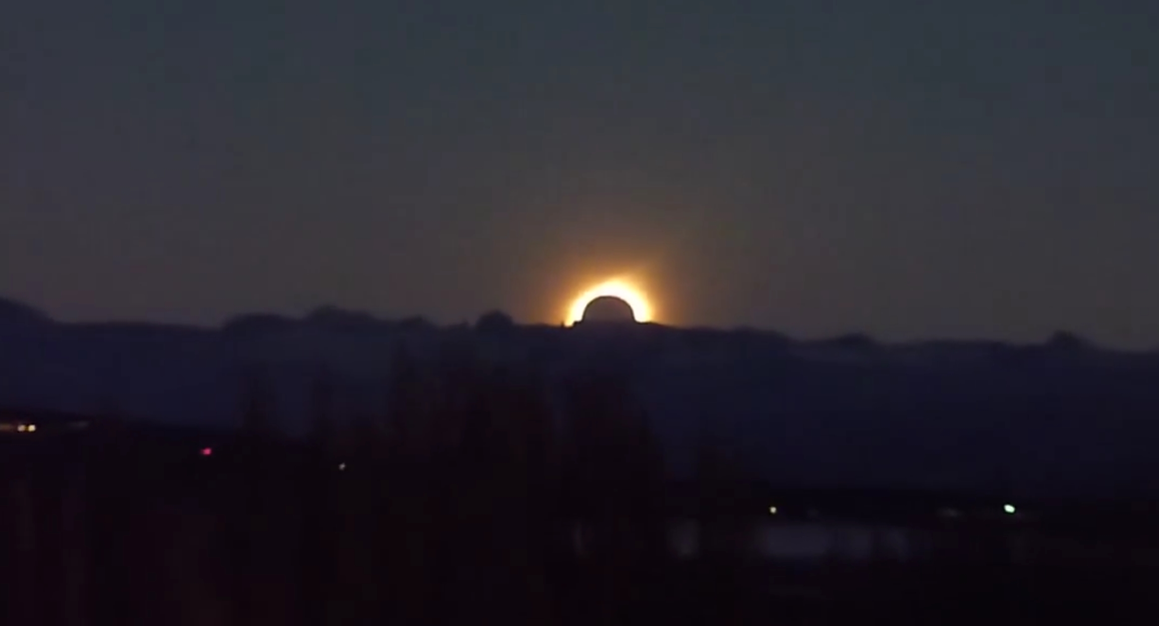 El calafate total solar eclipse 2010