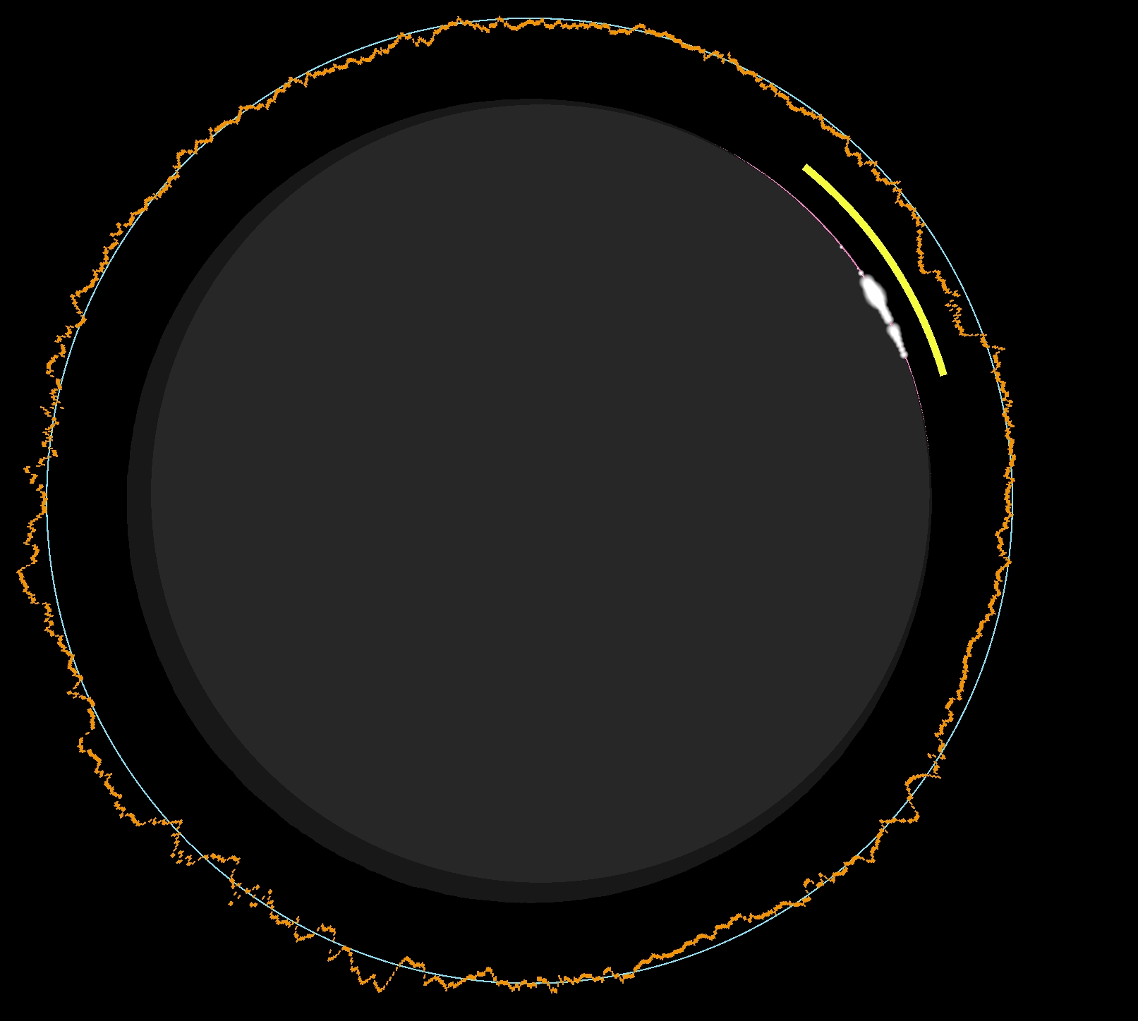 Santander 3 contact total solar eclipse 2026